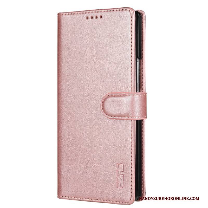 Lederhüllen Für Samsung Galaxy Z Fold 7 Azns Wildleder-effekt