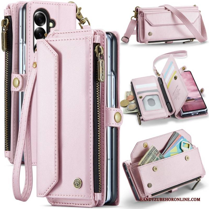 Lederhüllen Für Samsung Galaxy Z Fold 7 Caseme Brieftasche