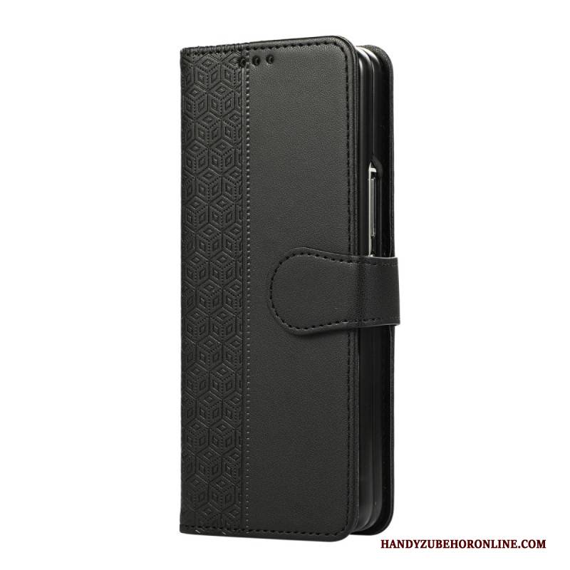 Lederhüllen Für Samsung Galaxy Z Fold 7 Diamant-design