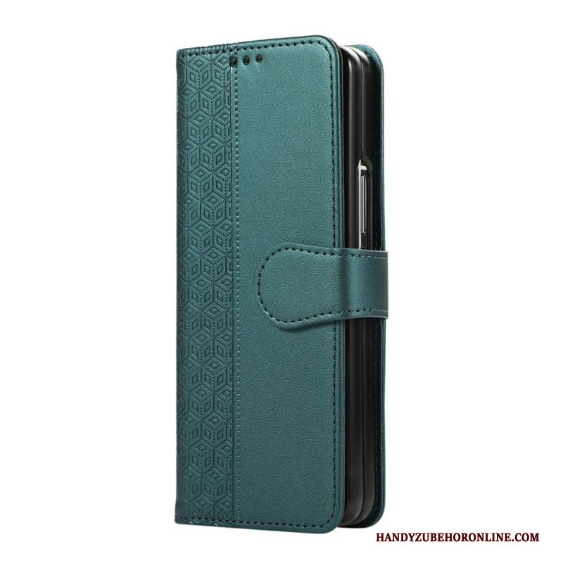 Lederhüllen Für Samsung Galaxy Z Fold 7 Diamant-design