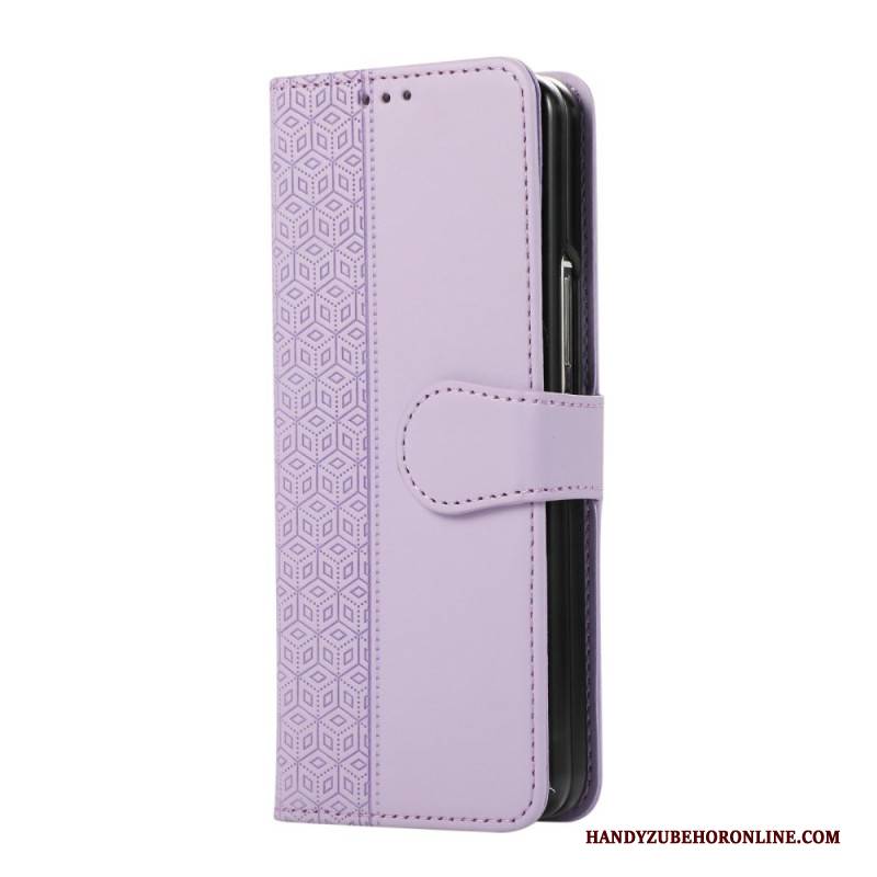 Lederhüllen Für Samsung Galaxy Z Fold 7 Diamant-design