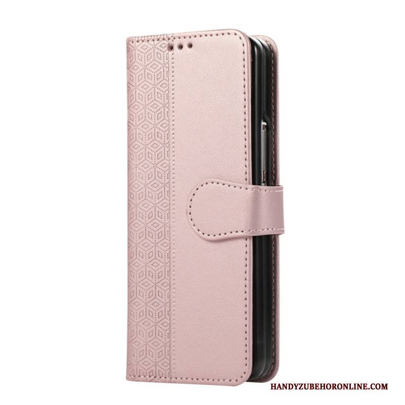 Lederhüllen Für Samsung Galaxy Z Fold 7 Diamant-design