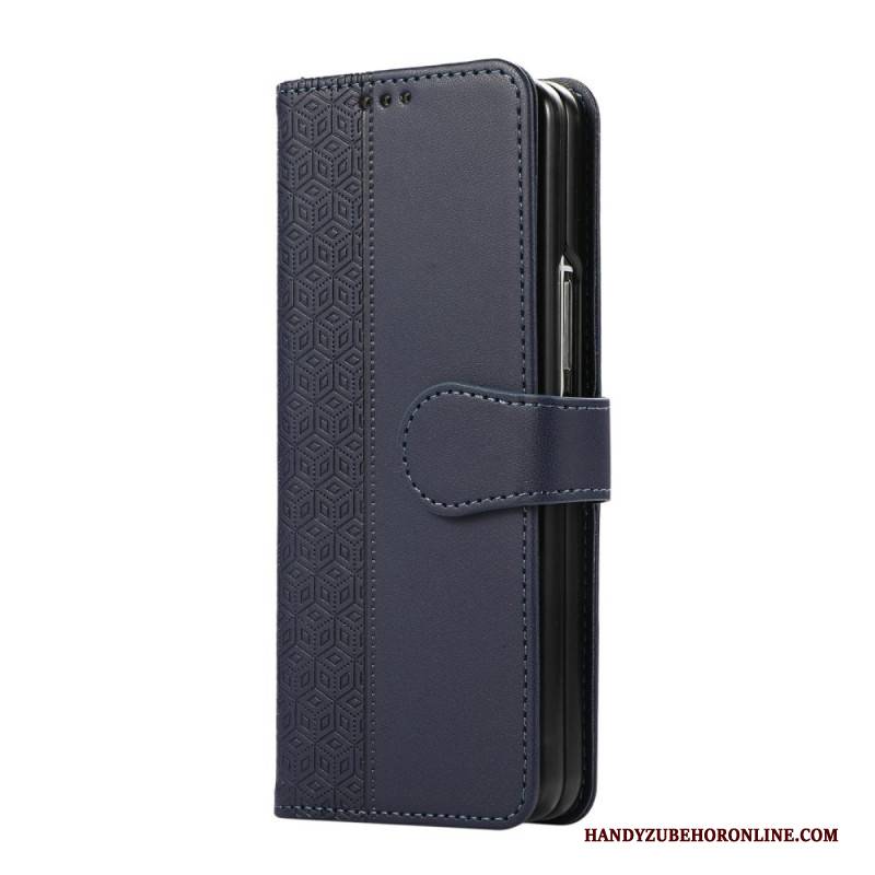 Lederhüllen Für Samsung Galaxy Z Fold 7 Diamant-design