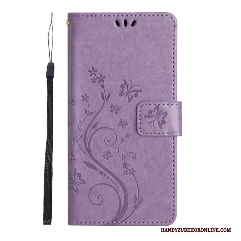 Lederhüllen Für Sony Xperia 1 Vii Blumenmuster