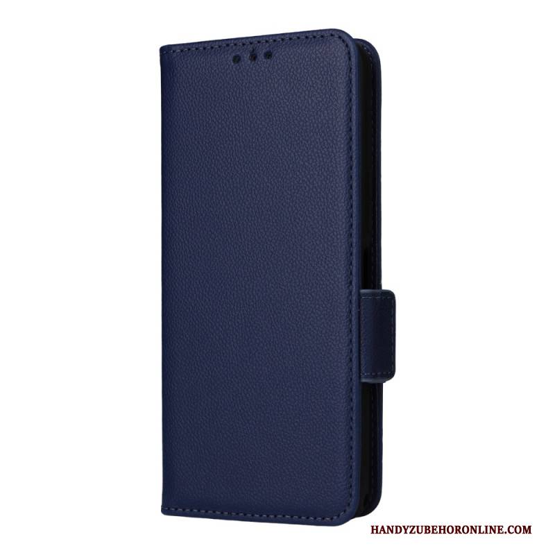 Lederhüllen Für Sony Xperia 1 Vii Litschi-textur Mit Riemen