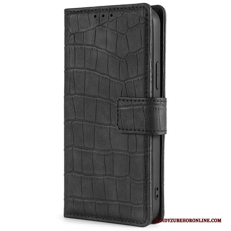 Lederhüllen Für Sony Xperia 10 IV Krokodilleder-stil