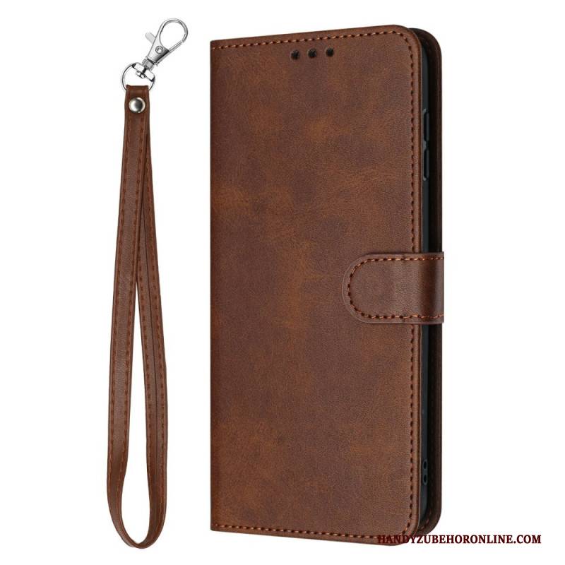 Lederhüllen Für Sony Xperia 10 Vii Lederoptik Mit Riemen