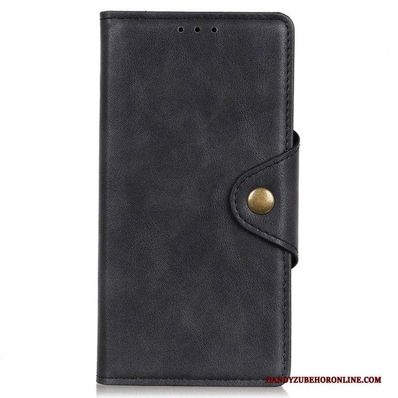 Lederhüllen Für Sony Xperia Pro-I Dekorativer Knopf Aus Kunstleder