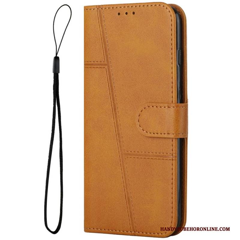 Lederhüllen Für Vivo V40 5g Business-stil