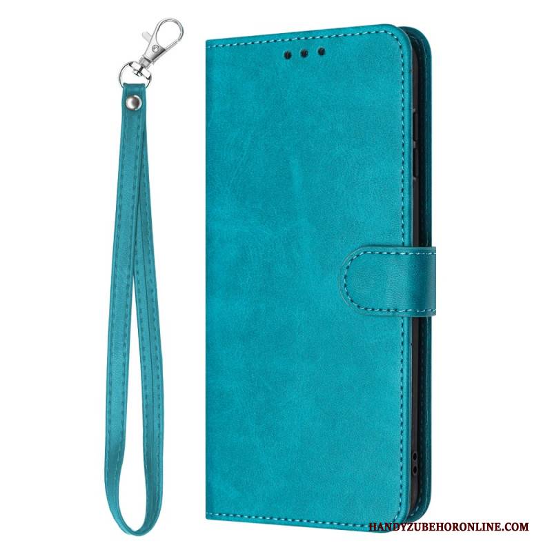 Lederhüllen Für Vivo V40 5g Lederoptik Mit Tragegurt