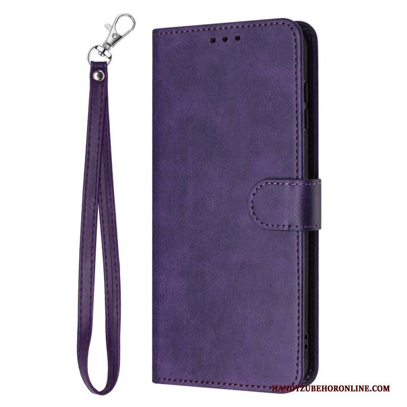 Lederhüllen Für Vivo V40 5g Lederoptik Mit Tragegurt