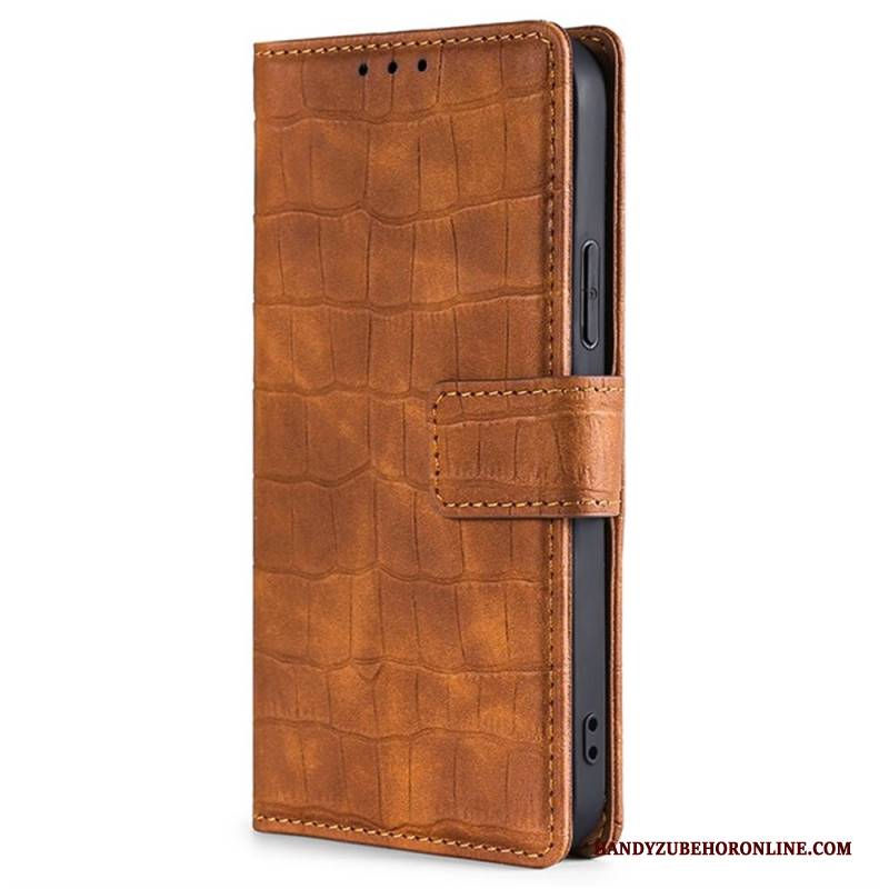 Lederhüllen Für Vivo V50 5g Krokodilprägung