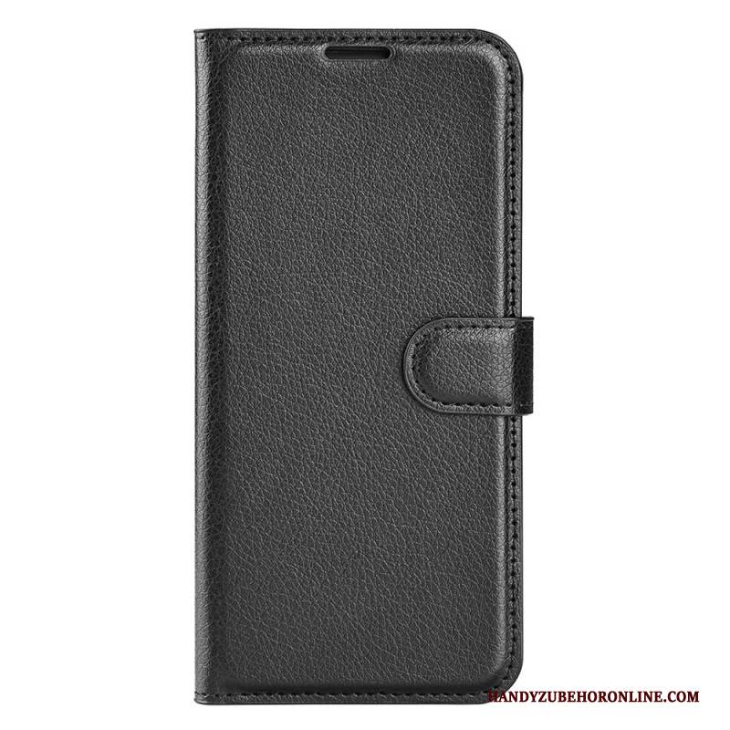 Lederhüllen Für Vivo V50 5g Kunstleder In Litschi-optik