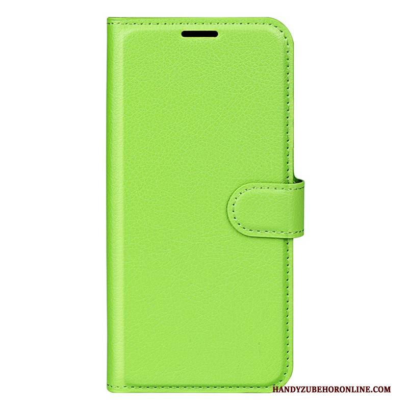 Lederhüllen Für Vivo V50 5g Kunstleder In Litschi-optik