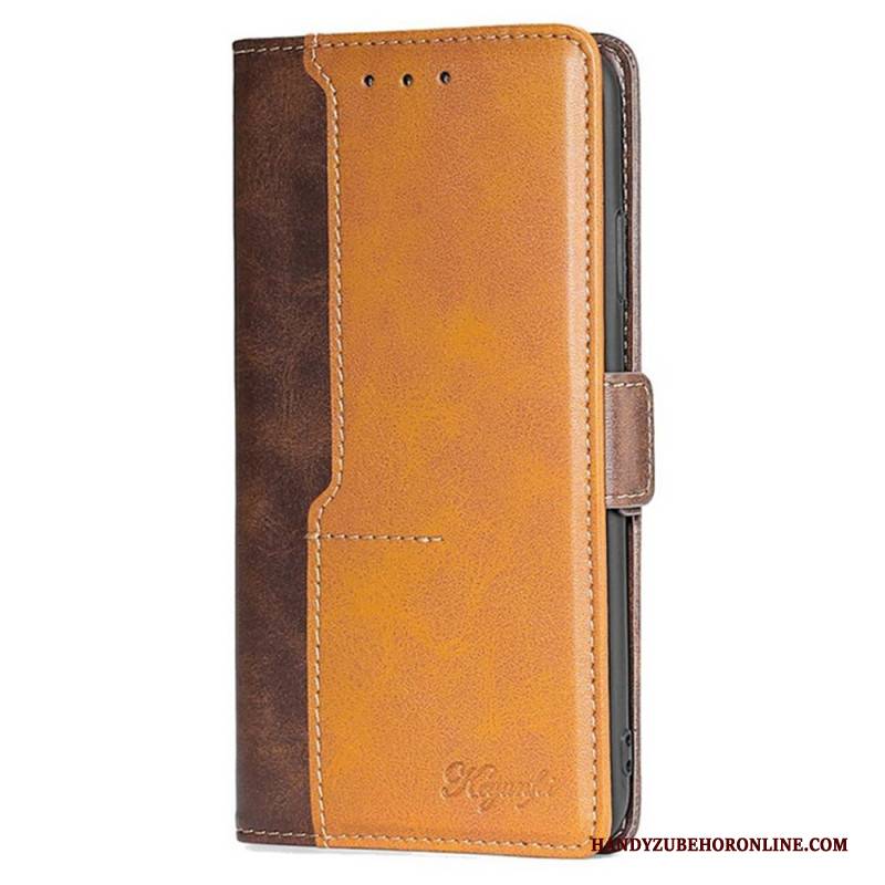 Lederhüllen Für Vivo V50 5g Zweifarbig