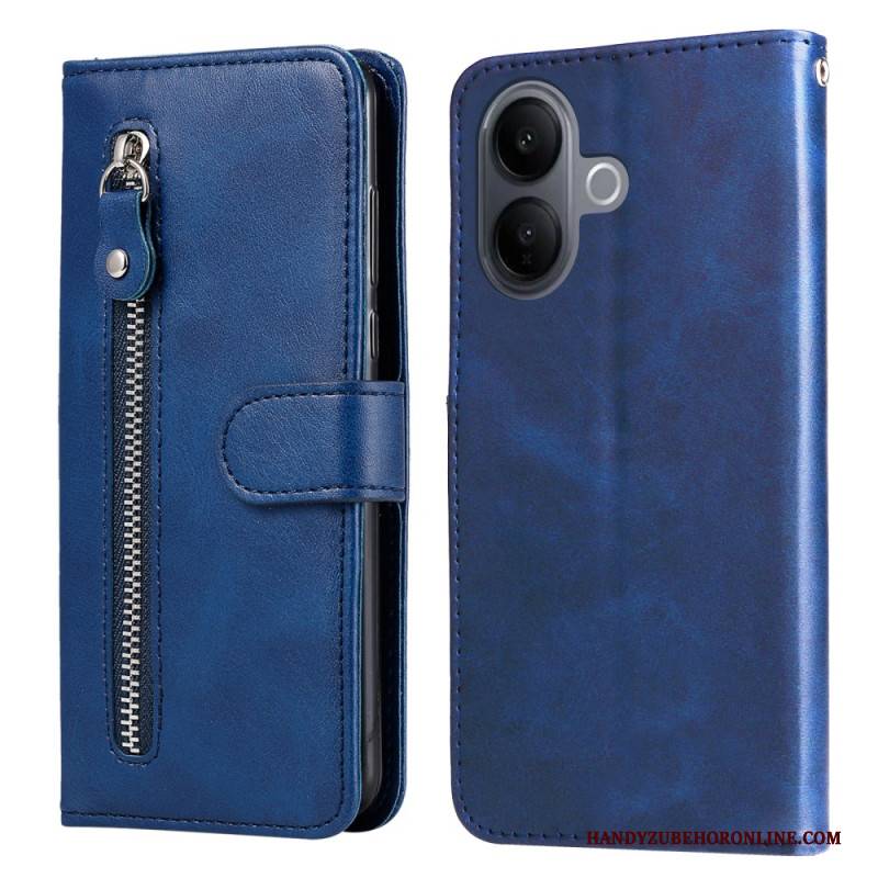 Lederhüllen Für Vivo V60 Lite Reißverschlussfach