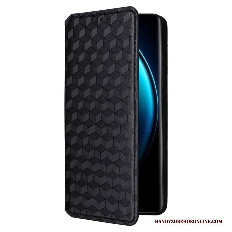 Lederhüllen Für Vivo X100 Pro Rautenmuster