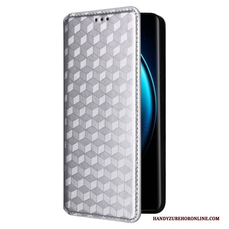 Lederhüllen Für Vivo X100 Pro Rautenmuster