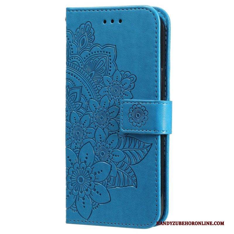 Lederhüllen Für Xiaomi 12T / 12T Pro Mit Kordel Riemchen-mandala