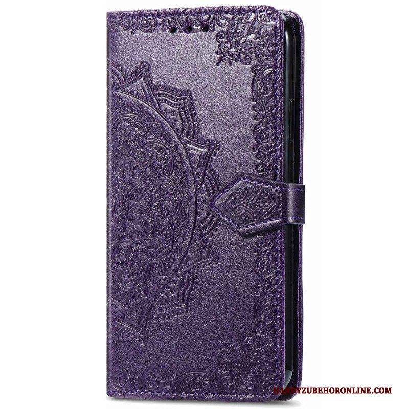 Lederhüllen Für Xiaomi 12T / 12T Pro Vintage-mandala