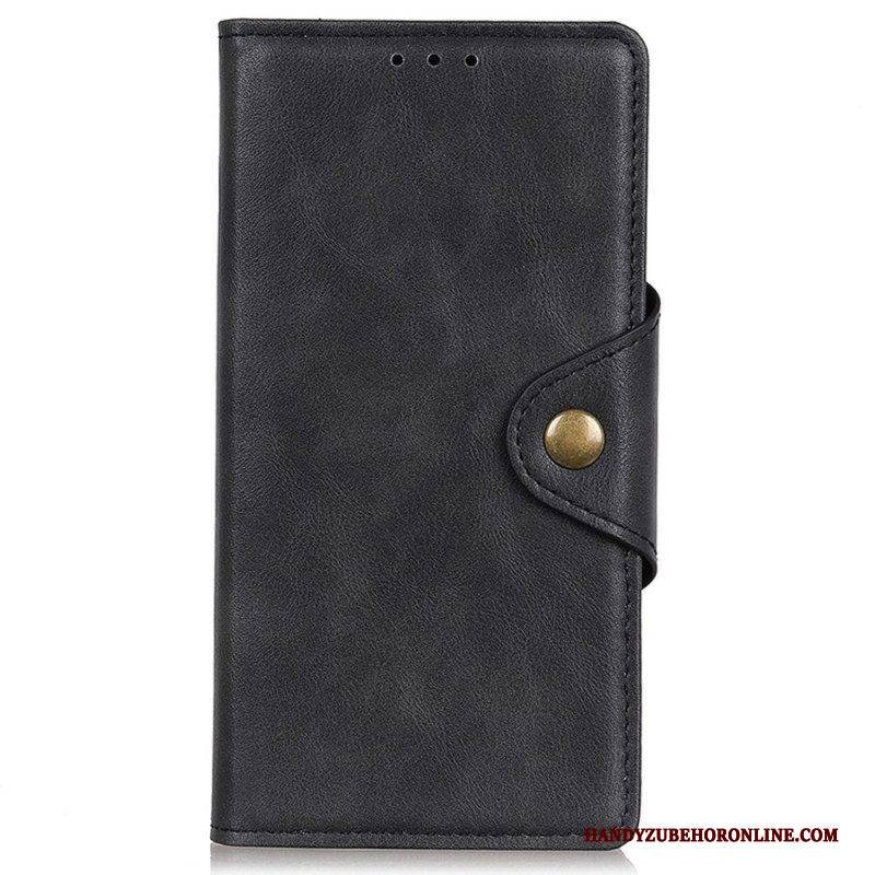 Lederhüllen Für Xiaomi 13 Lite Magnetischer Knopf