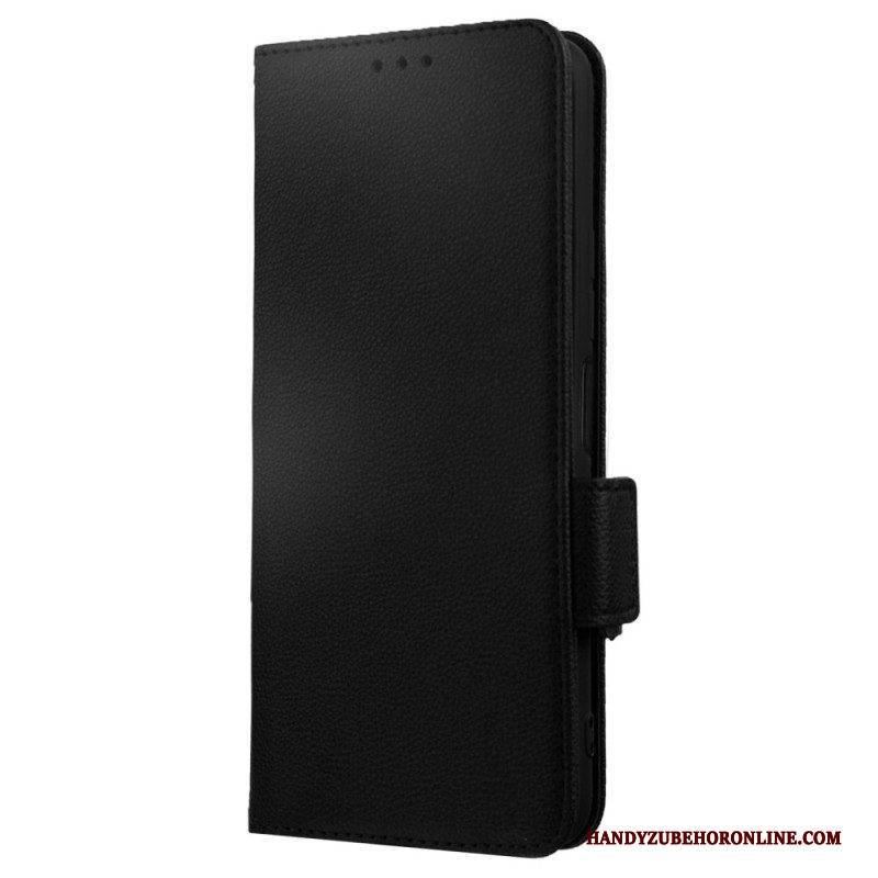 Lederhüllen Für Xiaomi 13 Lite Sehr Dünn Mit Riemen
