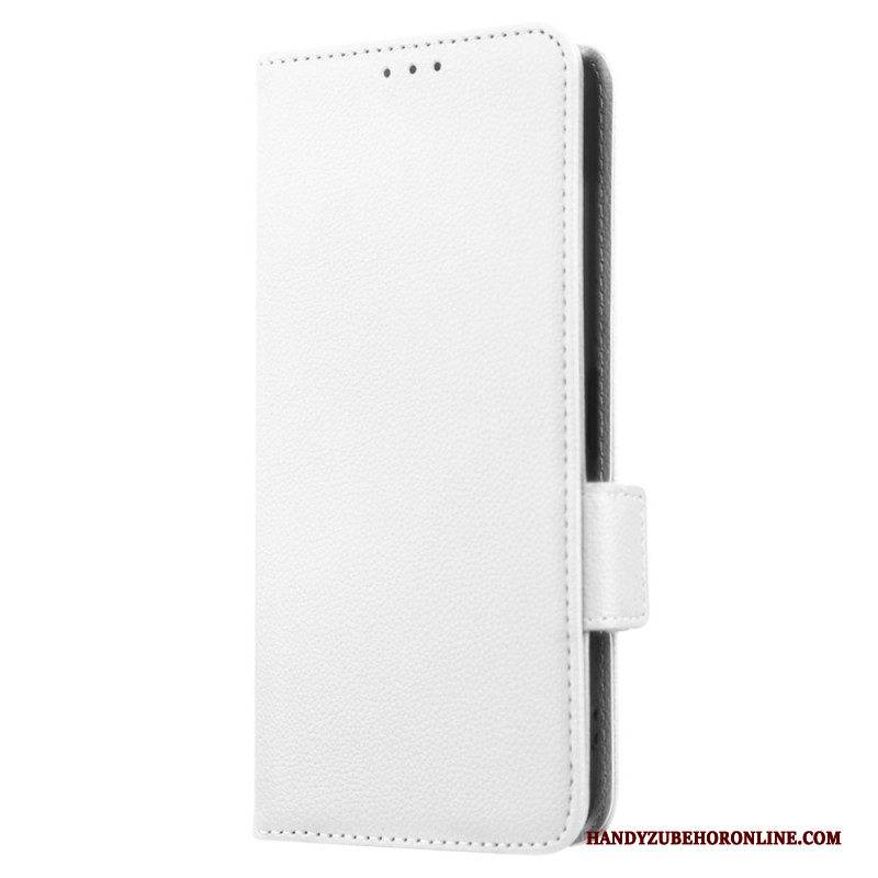 Lederhüllen Für Xiaomi 13 Lite Sehr Dünn Mit Riemen