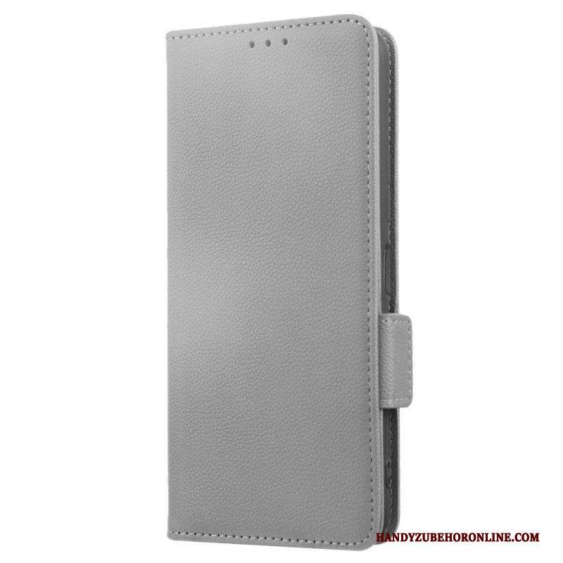 Lederhüllen Für Xiaomi 13 Lite Sehr Dünn Mit Riemen