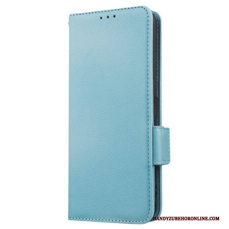 Lederhüllen Für Xiaomi 13 Lite Sehr Dünn Mit Riemen