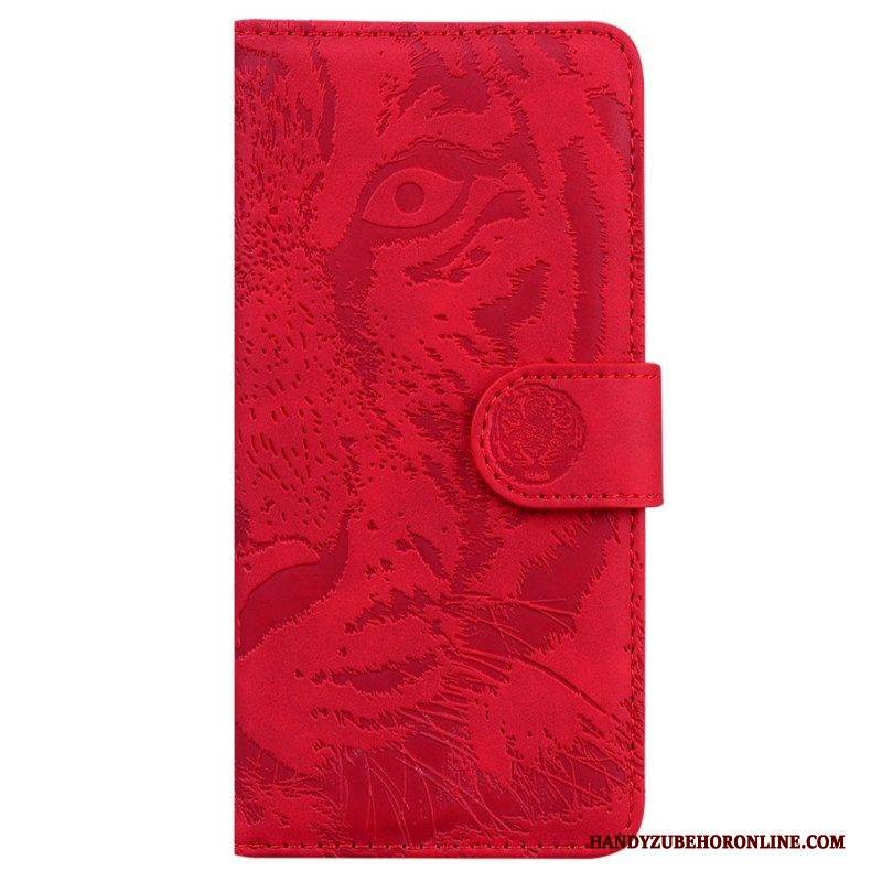 Lederhüllen Für Xiaomi 13 Tiger-fußabdruck