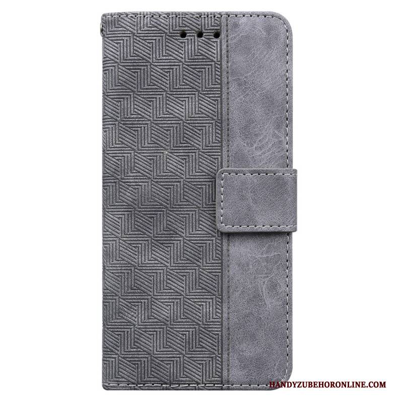 Lederhüllen Für Xiaomi 15 Gewebtes Design