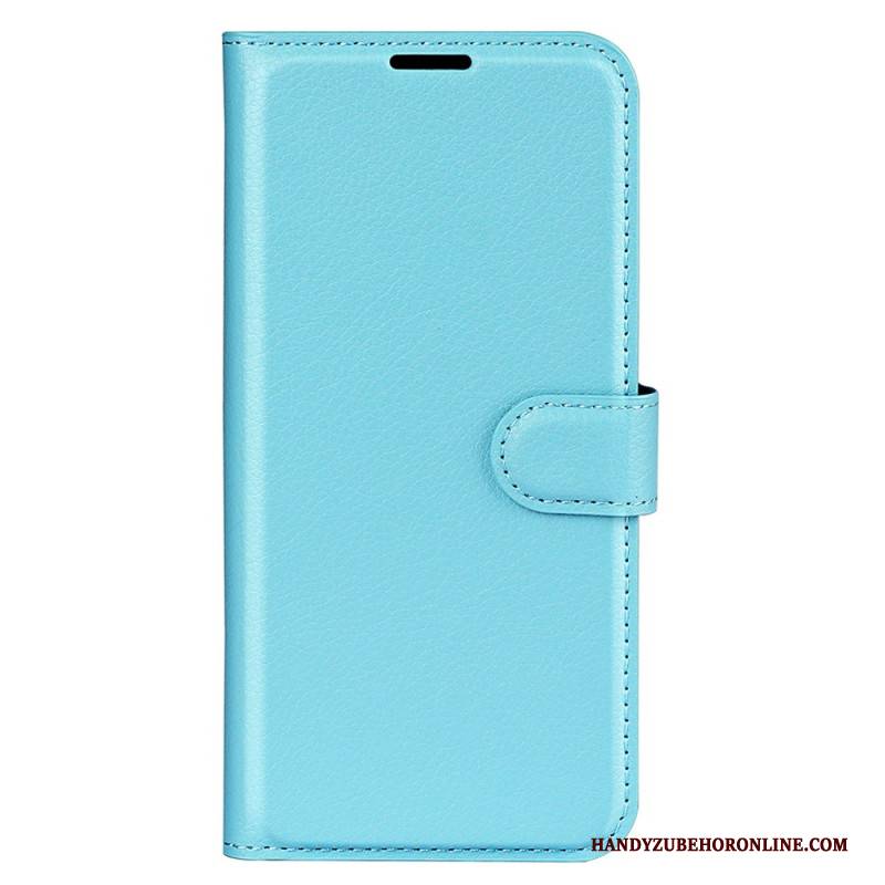 Lederhüllen Für Xiaomi 15 Klassisches Kunstleder In Litschi-optik