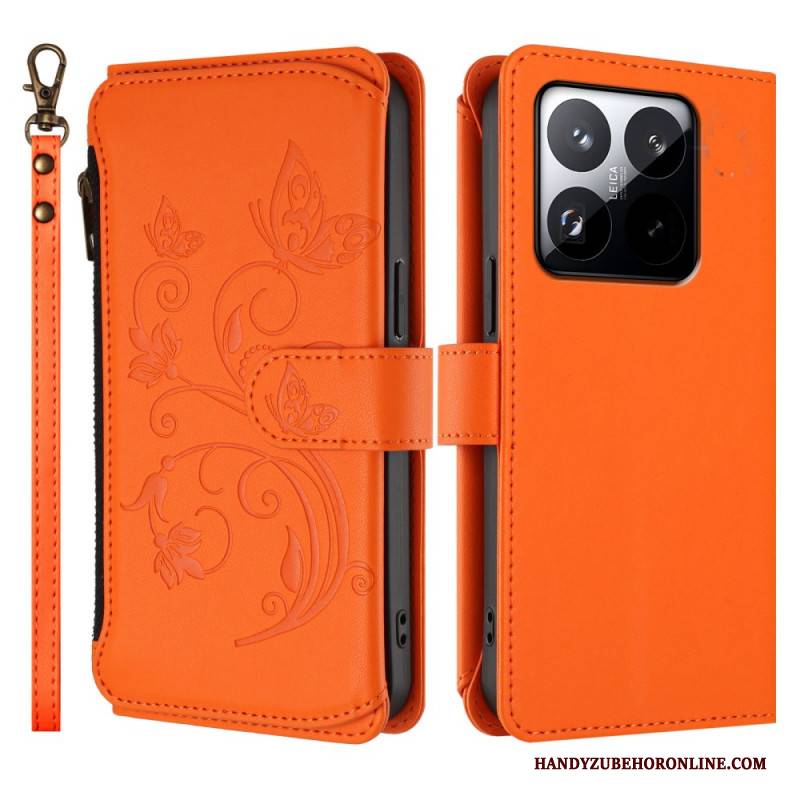 Lederhüllen Für Xiaomi 15t 6 Rfid-kartenhalter Und Lanyard