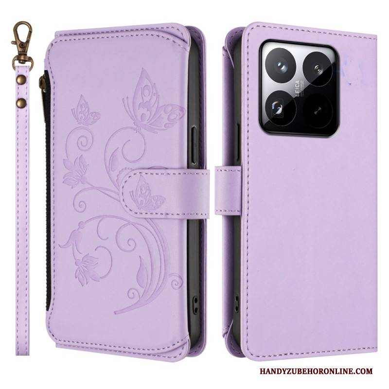 Lederhüllen Für Xiaomi 15t 6 Rfid-kartenhalter Und Lanyard