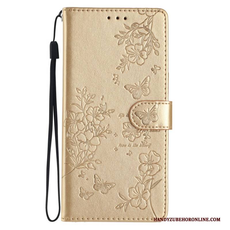 Lederhüllen Für Xiaomi 15t Blumenmuster