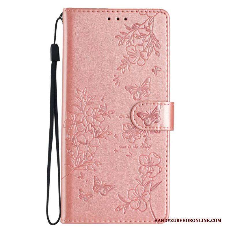 Lederhüllen Für Xiaomi 15t Blumenmuster