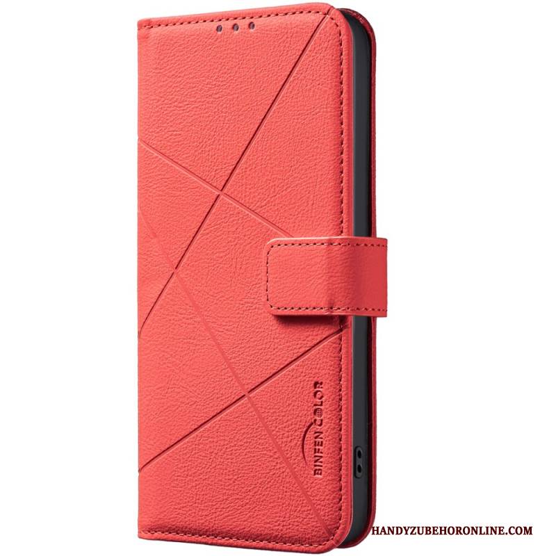 Lederhüllen Für Xiaomi 15t Pro Binfen Color Streifen