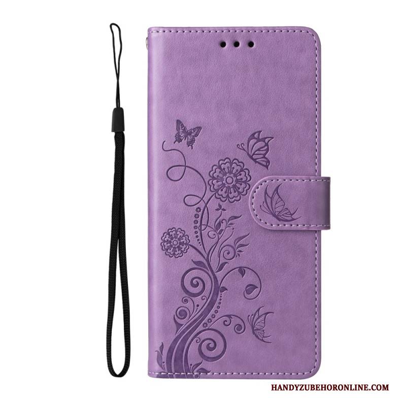 Lederhüllen Für Xiaomi 15t Pro Blumenmuster