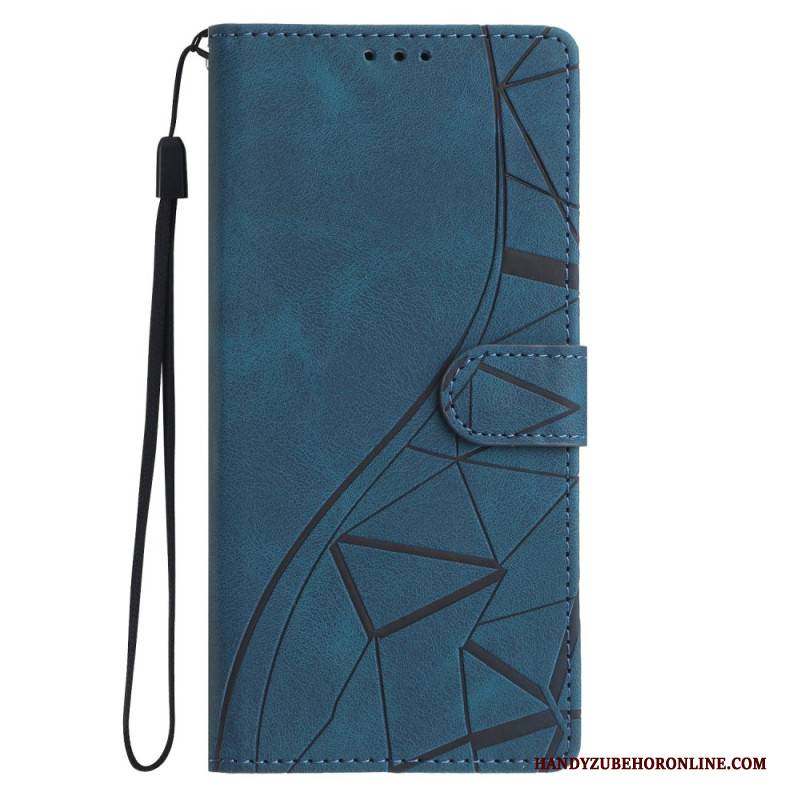 Lederhüllen Für Xiaomi 15t Pro Dreiecksmuster