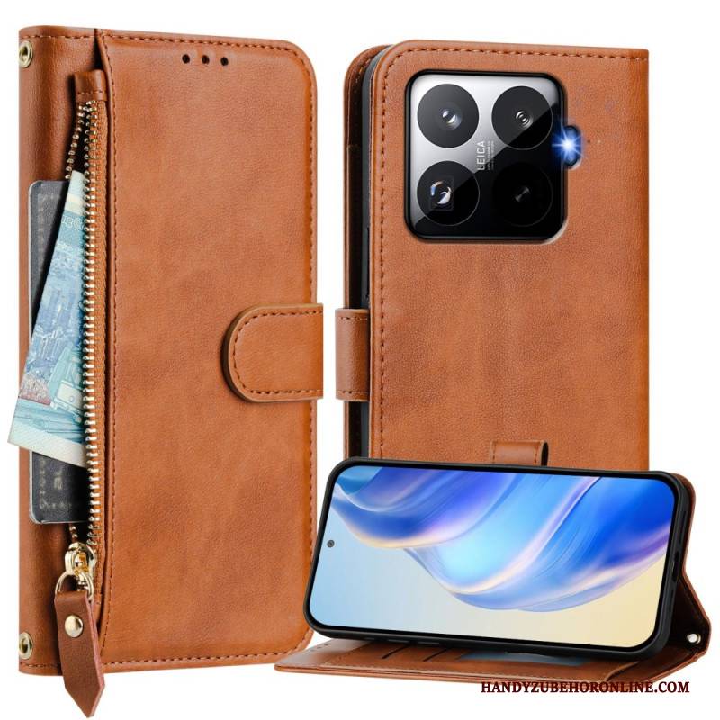 Lederhüllen Für Xiaomi 15t Pro Geldbörse