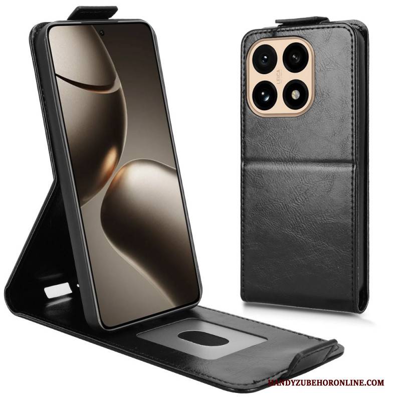 Lederhüllen Für Xiaomi 15t Vertikales Klappdesign