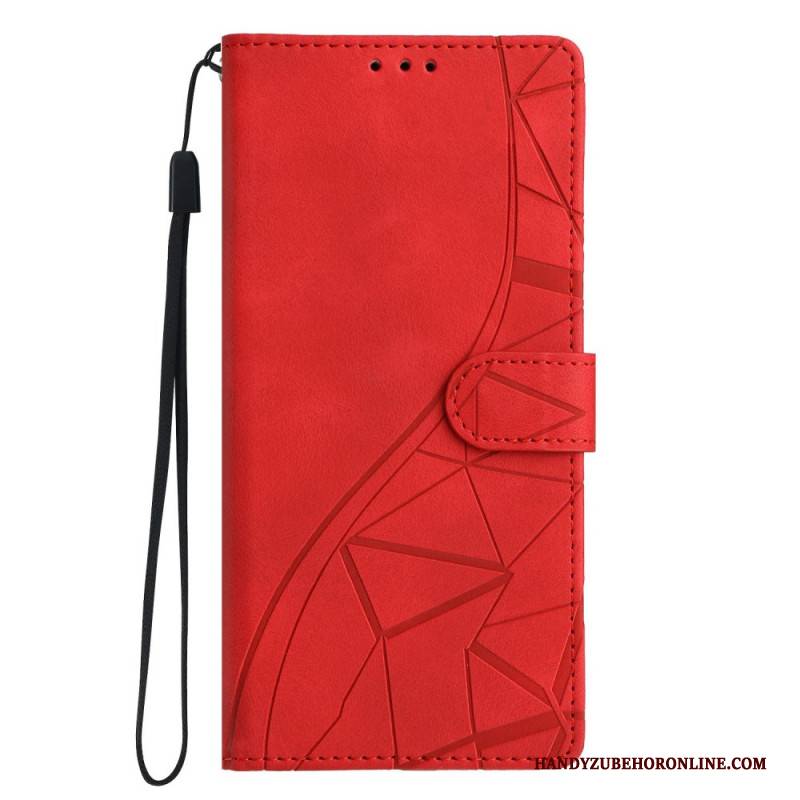 Lederhüllen Für Xiaomi 17 Dreiecksmuster