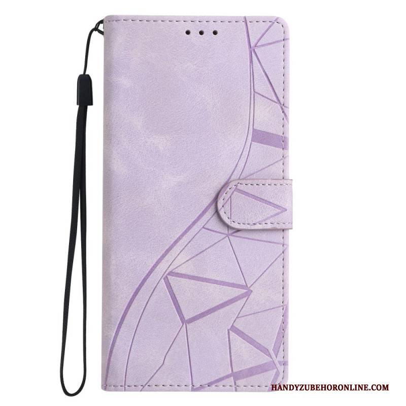 Lederhüllen Für Xiaomi 17 Dreiecksmuster