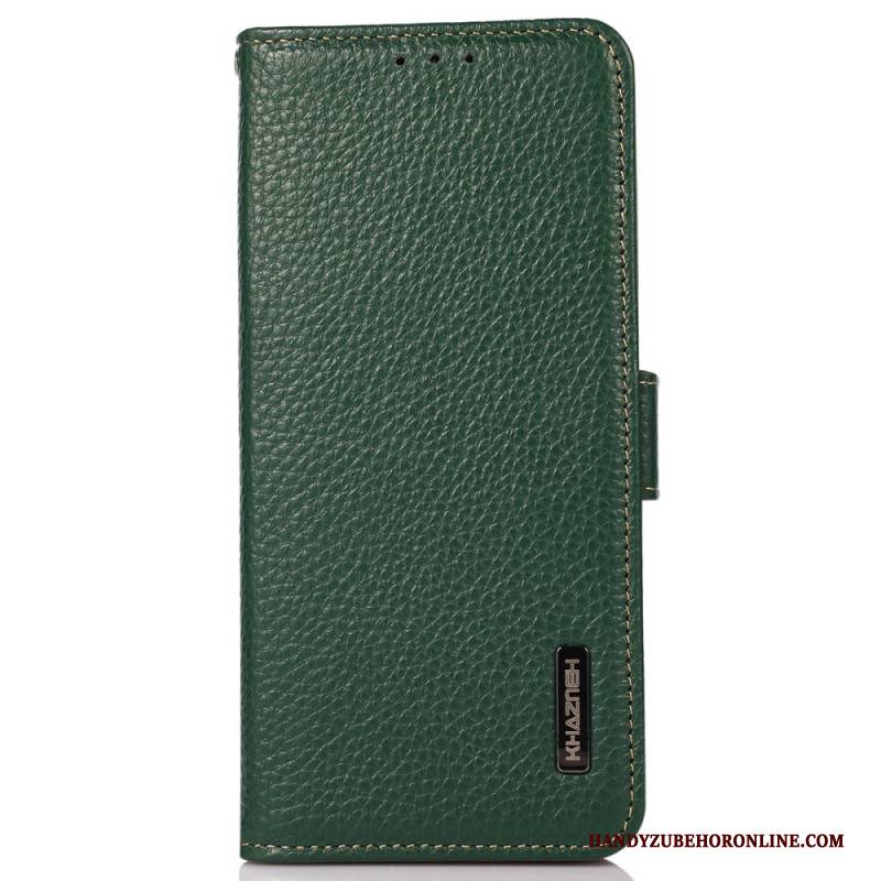 Lederhüllen Für Xiaomi 17 Litschi-leder Khazneh