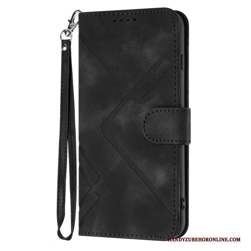 Lederhüllen Für Xiaomi 17 Pro Geometrische Muster