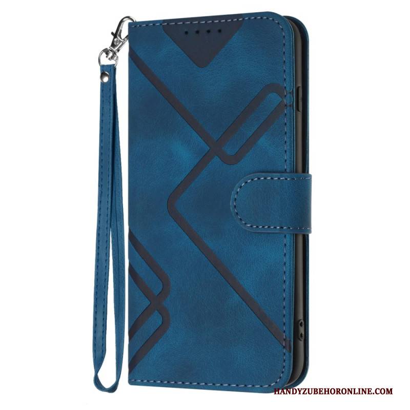 Lederhüllen Für Xiaomi 17 Pro Geometrische Muster