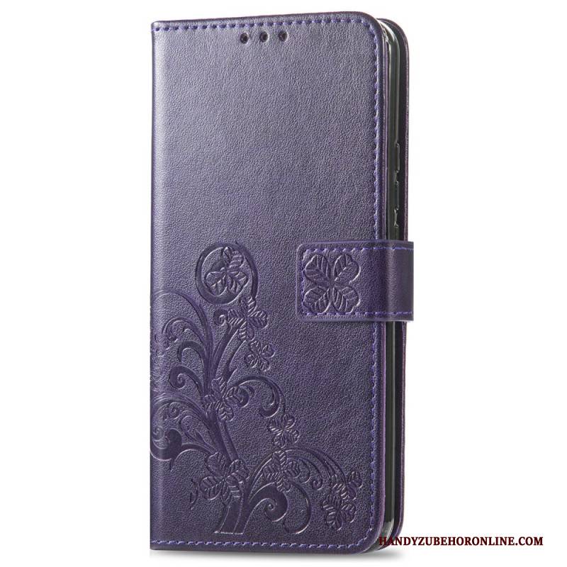 Lederhüllen Für Xiaomi 17 Pro Kleeblätter