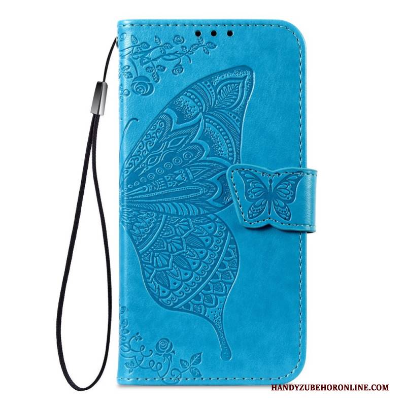 Lederhüllen Für Xiaomi 17 Pro Max Schmetterlingsdesign