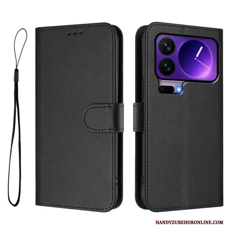 Lederhüllen Für Xiaomi 17 Pro Rfid-blockierung In Lederoptik