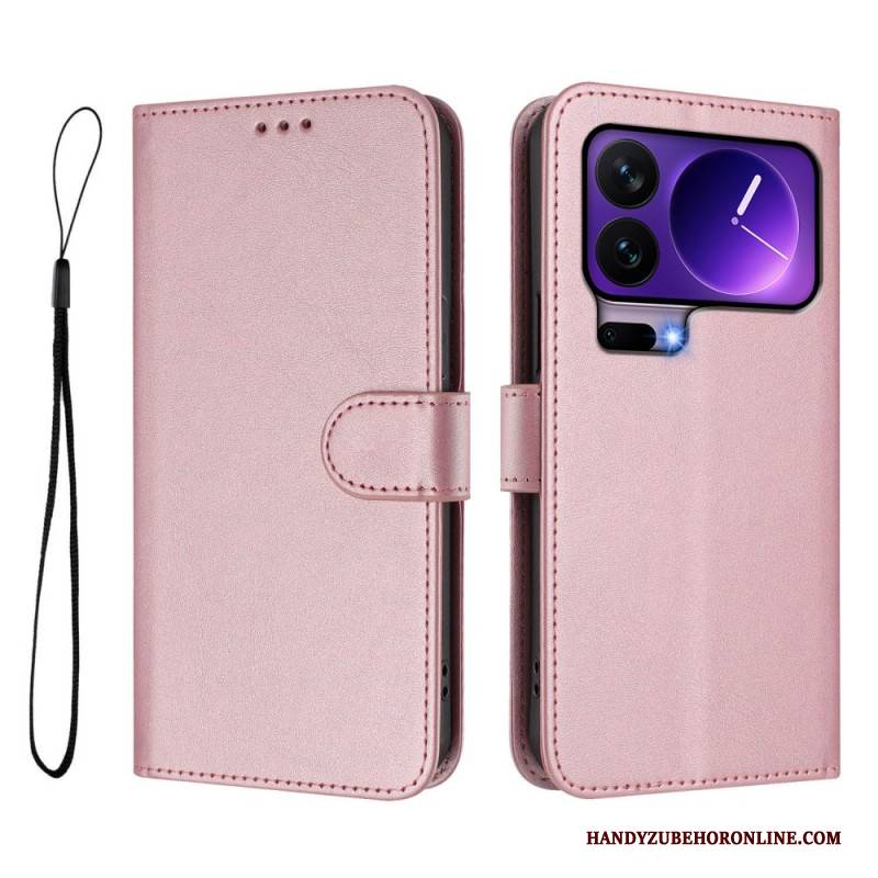 Lederhüllen Für Xiaomi 17 Pro Rfid-blockierung In Lederoptik